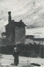Винсент Ван Гог  Париж, Сумерки, перед бурей Монмартр ван-гог.рф